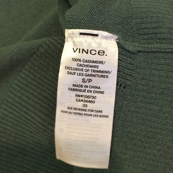 VINCE CASHMERE SWEATER - Picture 5 of 5